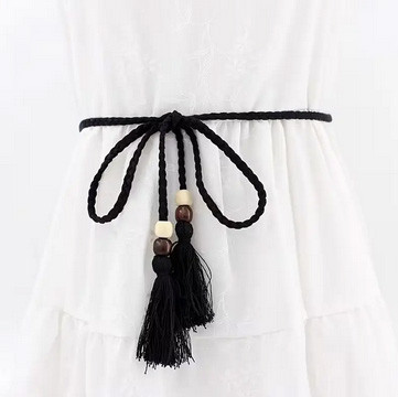 Пояс женский черный модный Киев - изображение 1