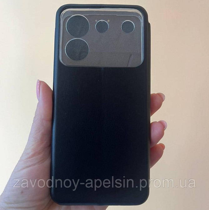Чехол книжка ZTE Blade A54 Подставка (черный) Одесса - изображение 3