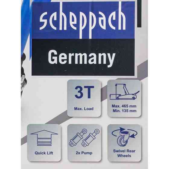 Домкрат підкатний гідравлічний 3т Scheppach SCH-T83505 Одеса