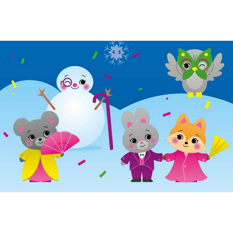 Набір для творчості "Аплікації наліпками Єнот" 1655003, 30 наліпок Вінниця - фото 2