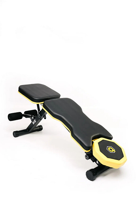 Тренировочная скамья для дома и спортзала регулируемая с раскладная Спортивная скамья для жима и преса Besport Киев - изображение 2