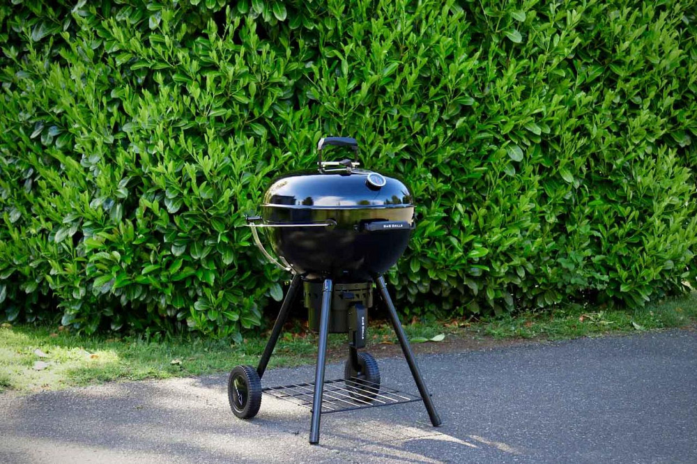 Вугільний гриль Slow and Sear Black Editionl Kettle Grill 57 см + кошик Deluxe SNS-KET-BK Код: 013614 Рівне - фото 5