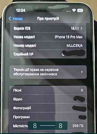 Айфон iPhone 13 Pro Max 256Gb. (2022) Харків