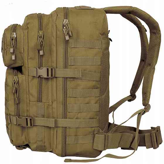 Тактичний Рюкзак 36 літрів із системою Molle 25 мм Mil-Tec від Sturm "Assault Large" (14002205) Coyo Нововолинськ
