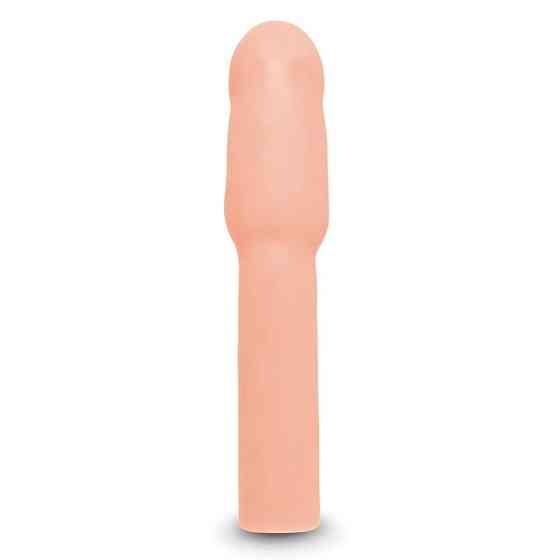 Насадка на пенис Size-Up Penis Extender с 3 эрекционными кольцами в наборе, бежевая Sex Aura Киев