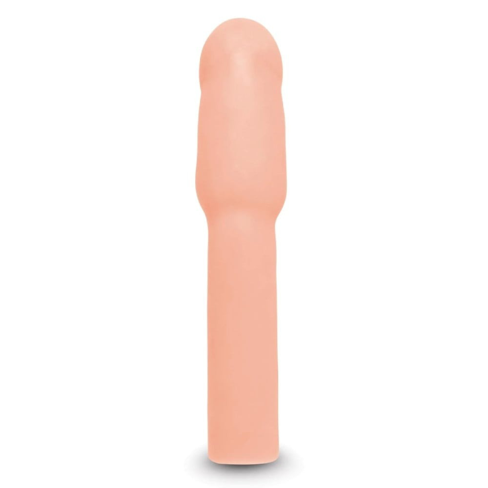 Насадка на пенис Size-Up Penis Extender с 3 эрекционными кольцами в наборе, бежевая Sex Aura Киев - изображение 3