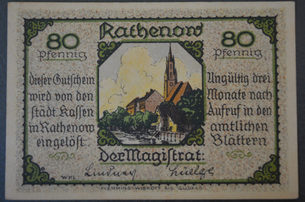 Германия Нотгельд 80 Pf 19..г.( 9) Полтава - изображение 1