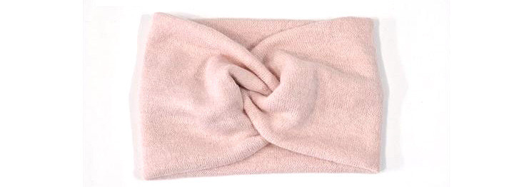 Повязка женская ангорка розовая Киев - изображение 1