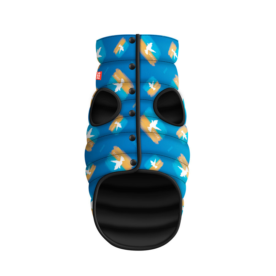 Курточка для собак WAUDOG Clothes малюнок "Флаг", M45, В 61-65 см, С 38-42 см Вінниця - фото 1