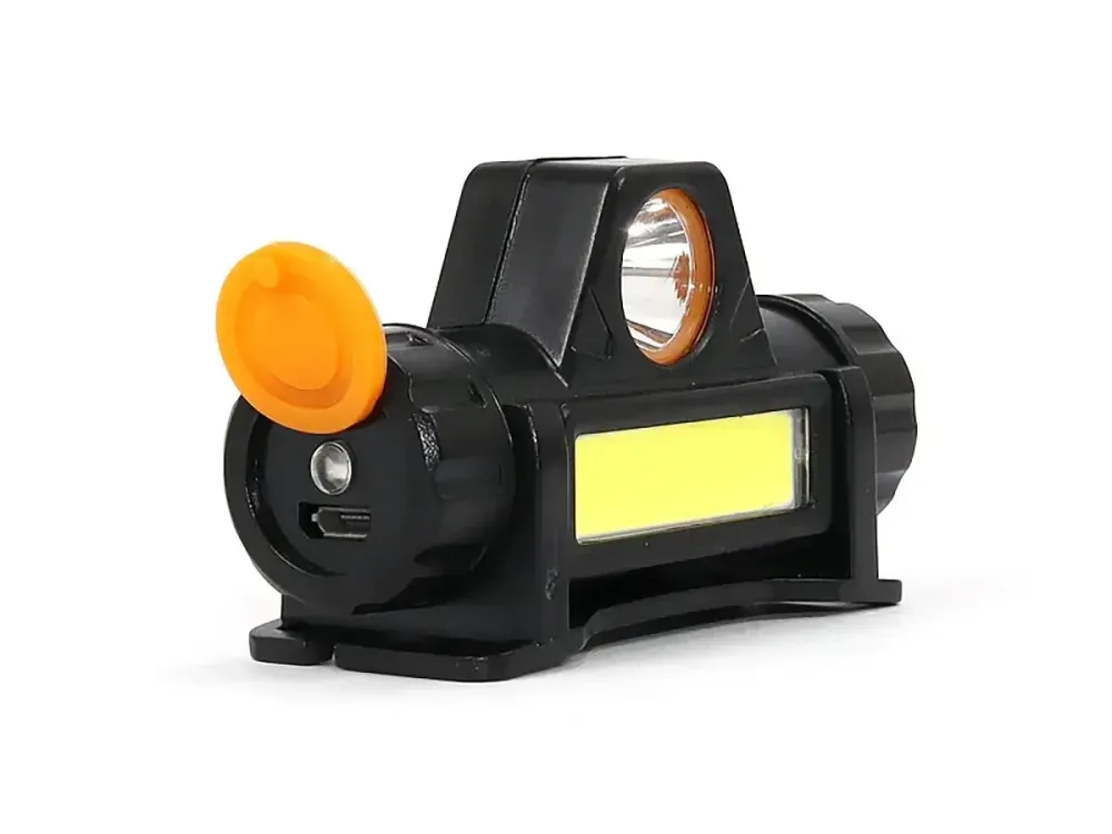 Універсальний ліхтар Bailong BL-8101-XPE+COB налобний і ручний, потужний світлодіодний для туризму та роботи Одеса - фото 6