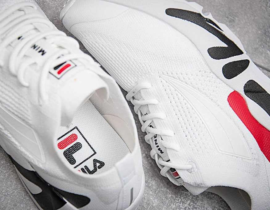 Кроссовки FILA Белые Мужские Фила Тканевые Летние для Бега Сеточка (размеры: 41,42,43,44) Днепр - изображение 6