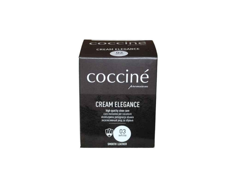 Крем в банке ELEGANCE губка, 50мл Белый ТМ COCCINE Solmir Киев - изображение 1