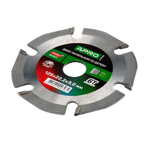 Диск пиляльний по дереву d125мм*22,23мм 6T APRO Житомир - изображение 2
