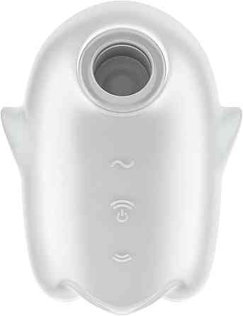 Вакуумний стимулятор - Satisfyer Glowing Ghost White Sex Aura Київ
