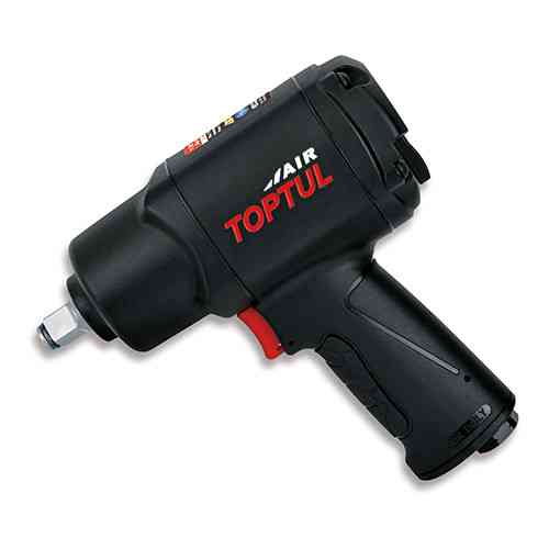 Пневмогайковерт 1/2" 1288N/m 8500 об/хв 1,65 кг Super Duty TOPTUL KSAC1680 Одеса