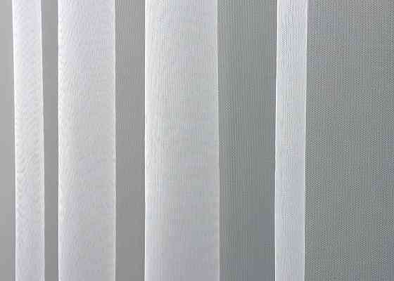 Тюль VR-Textil 1820т Фатин з вишивкою Білий 200х270 см (42-0926) Київ