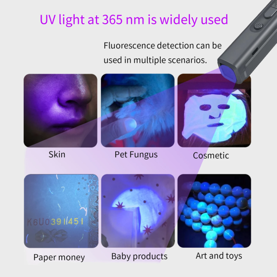 Отпугиватель собак Ultrasonic N11 + ультрафиолетовый фонарик Type-C Винница
