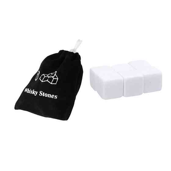Камни для виски охлаждающие 6 штук белый Киев