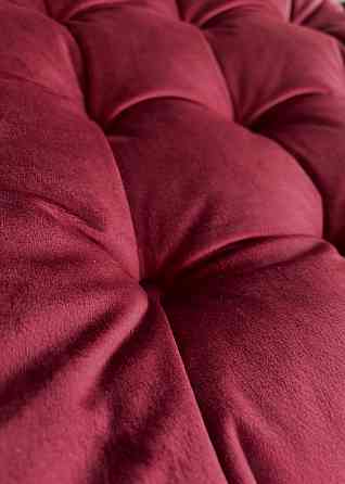 Подушка для стільців (40x40х5 см) Decorator Velour колір бордовий 84-118 Київ