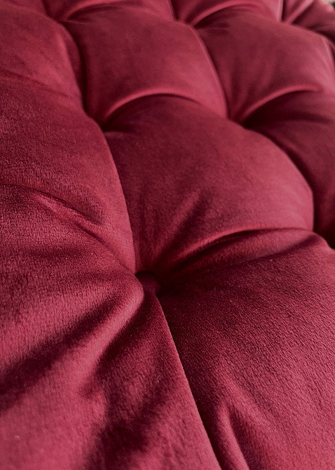 Подушка для стільців (40x40х5 см) Decorator Velour колір бордовий 84-118 Київ - фото 2