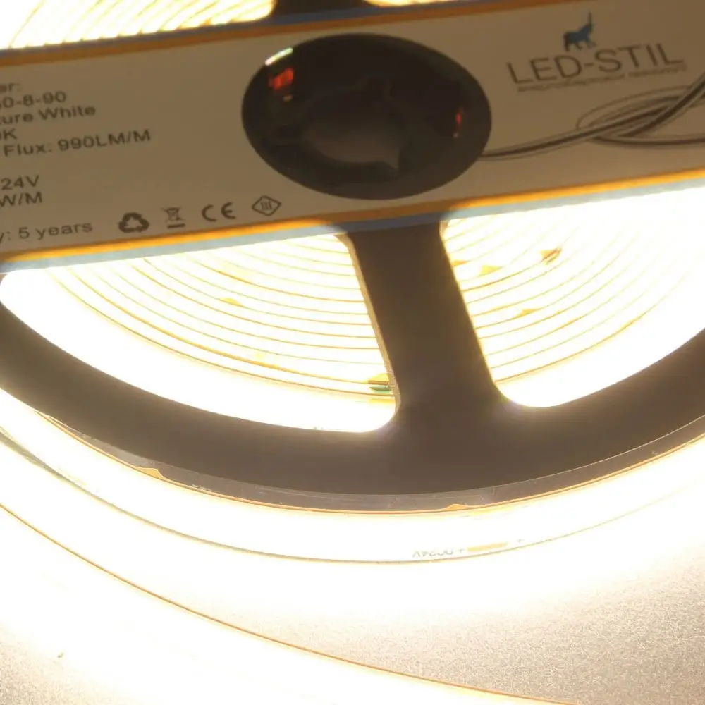 LED-STIL LED стрічка LED-STIL 4000K, 9W, COB, 480 шт, IP33, 24V, 1000LM Коломия - фото 8