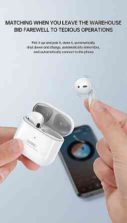 Bluetooth-гарнітура Remax TWS-10i White (6972174153445) ( 27559 ) Харьков