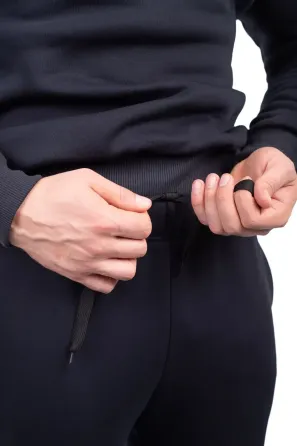 Брюки мужские теплые на манжетах Bono №508/950101 черные 54 Киев