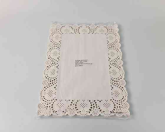 Салфетки ажурные  прямоугольные 30х40 (100шт) Бежевый (1 пачка) Харьков