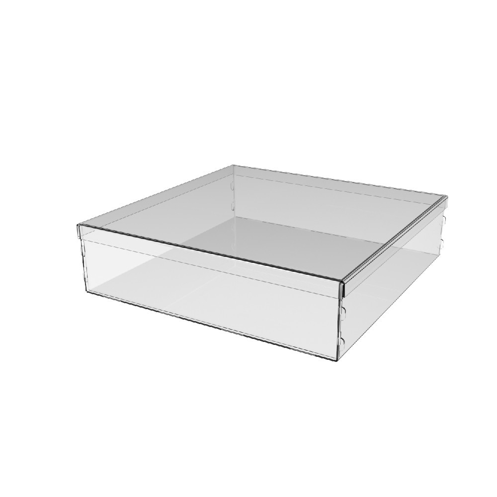 Коробка EKOSTAR 240х240х60 с крышкой Киев - изображение 1