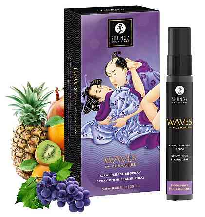 Спрей для посилення слиновиділення Shunga Waves of Pleasure Exotic Fruits Sex Aura Київ
