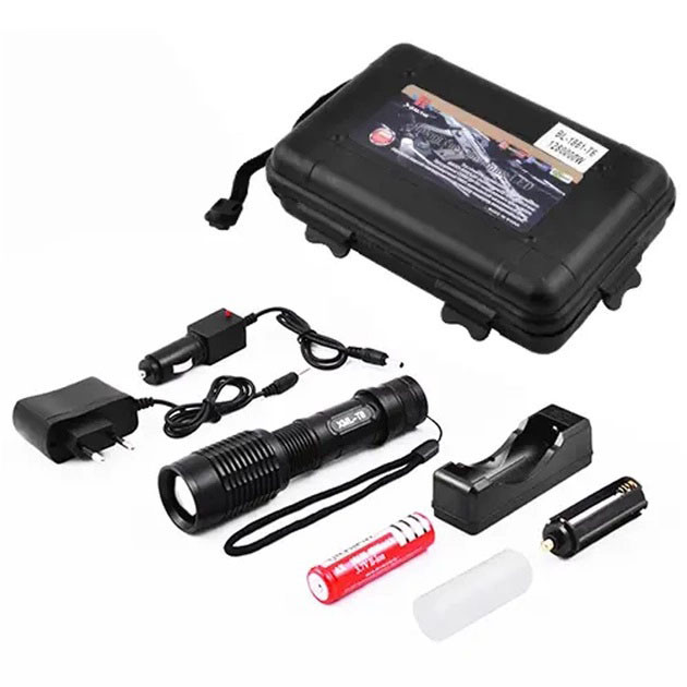 Ручний ліхтар з двома режимами роботи Police BL-1861-T6, Посилений ручний ліхтарик, Сильний ліхтарик YQ-53 Львів - фото 2