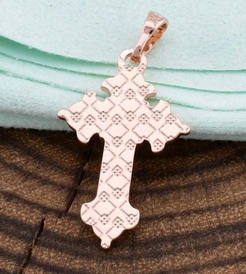 Крестик Xuping 71243, для цепочки до 2мм, размер 28*15мм, позолота РО Киев - изображение 2