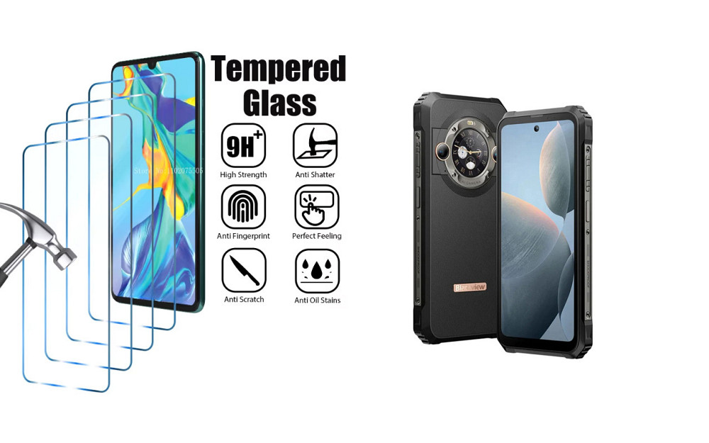 Защитное стекло ArmorGlass для Blackview BL9000, BL9000 Pro – устойчивое к царапинам и ударам Киев - изображение 1