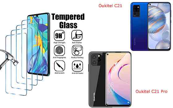 Захисне скло ArmorGlass для Oukitel C21, Oukitel C21 Pro – стійке до подряпин та ударів Київ