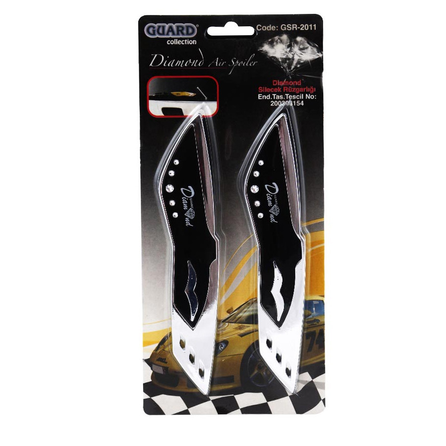 Спойлер двірника Guard, "Diamond", (2шт), чорний Київ - фото 1