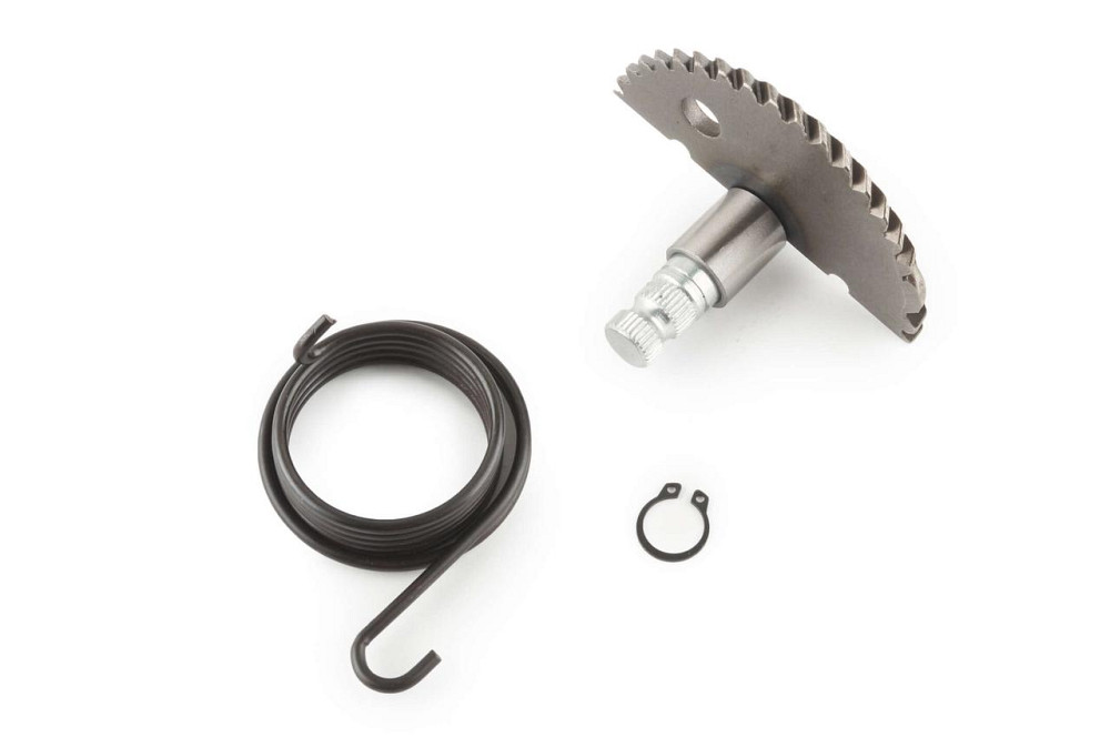 Сектор заводной (полумесяц) скутер китай 4 т 50 (+пружина, втулка) Мукачево - изображение 1