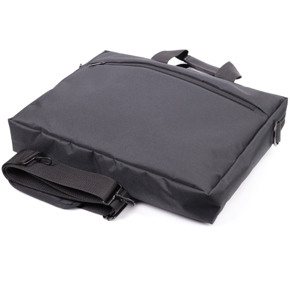 Практичная деловая сумка из качественного полиэстера Черный (FABRA) Киев - изображение 2