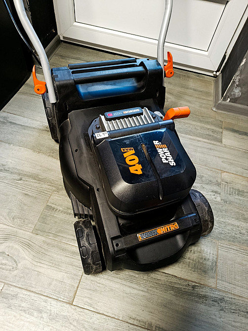 Акумуляторна газонокосарка WORX NITRO WG737E (товар вживаний) Луцк - изображение 3