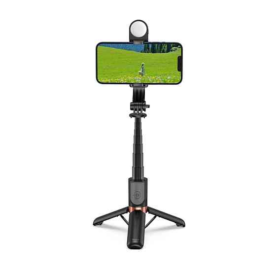 Селфи-трипод WIWU Mini Selfie Stick Wi-SE011 (with filled lights) Black Одесса