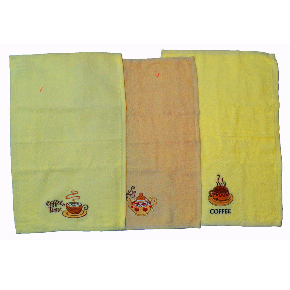 Набор из трёх кухонных полтенец. 30х45 см 100% Хлопок, Турция. Одесса - изображение 4