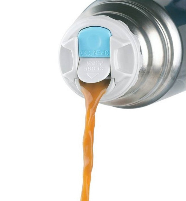 Термос для напоїв із чашею 0.75 літрів Thermos "Light&Compact" (150056) Нержавіюча сталь Нововолинськ - фото 4