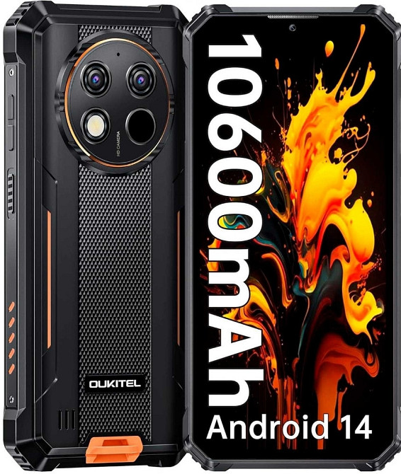 Телефон противоударнрый Oukitel wp28e 4/64Gb 10600 mAh потужний. Київ - фото 8