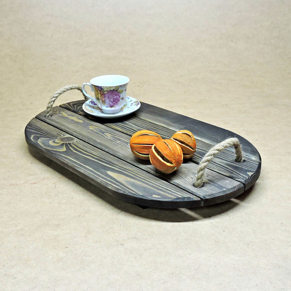 Піднос дерев'яний "Антуан" моріон Миколаїв - фото 6