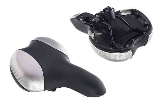 Сідло велосипедне (чорне) (mod:9) Мукачево