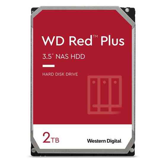 Накопичувач HDD SATA 2.0 TB WD Red Plus 5400 rpm 256 MB (WD20EFPX) 3.5" Харків