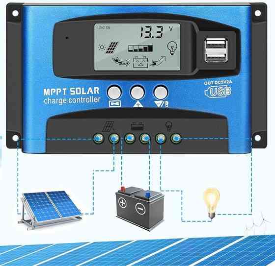 Сонячний контролер заряду Crewell MPPT 30A Луцьк