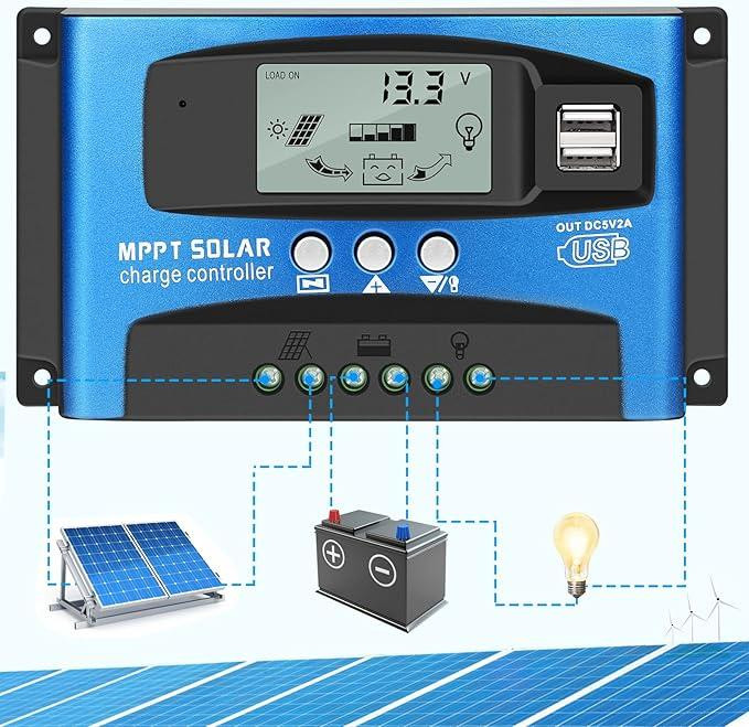 Сонячний контролер заряду Crewell MPPT 30A Луцк - изображение 2