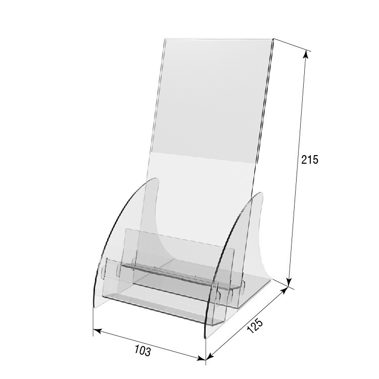 Візитниця EKOSTAR 2х ярусна + підставка під євробуклет Київ - фото 3