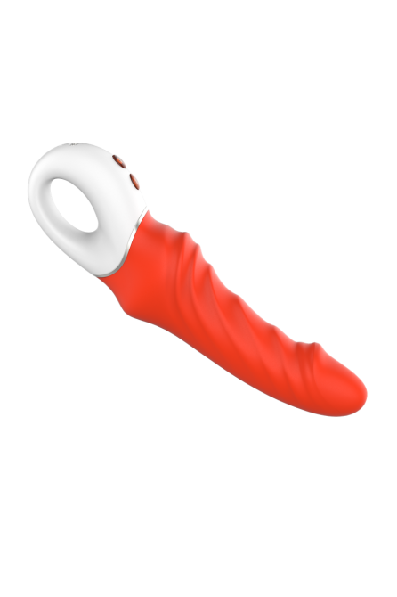Вібратор реалістичний Dream Toys помаранчевий, 23.1 см х 5.1 см Sex Aura Київ - фото 7