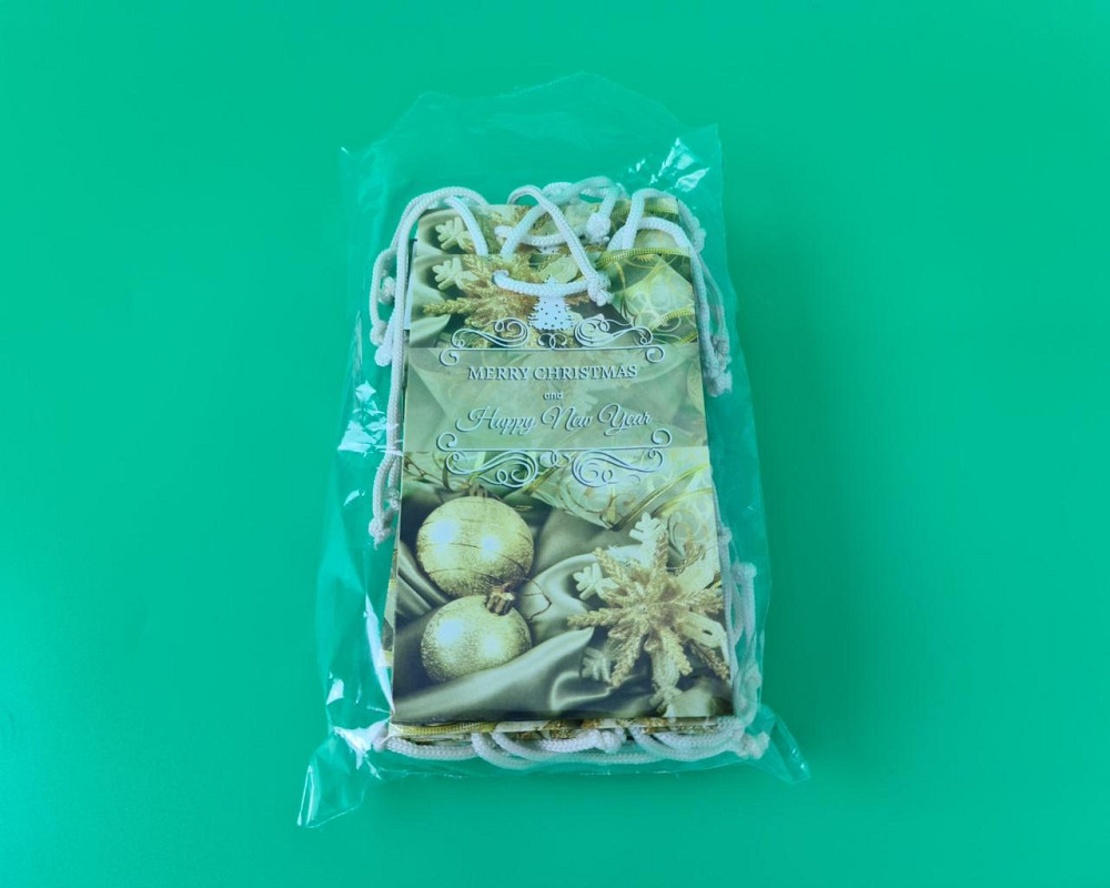 Пакеты новогодние ,бумажные ,подарочные , Малый 11/18/5  - -019 (12 шт) Харьков - изображение 3